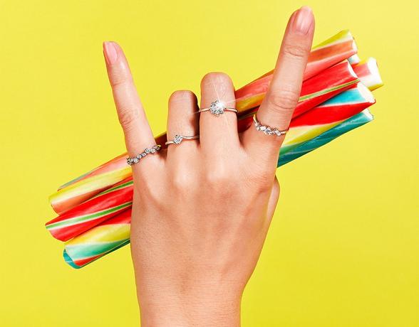 Jewellery channels your vibe. Wearing diamond rings